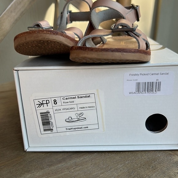 Freshly Picked Rose Gold Carmel Sandal - Picture 8 of 9